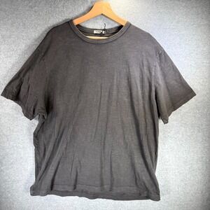 Buck Mason T-Shirt Men's 2XL Gray Heather Short Sleeve Crew-Neck Pullover Casual